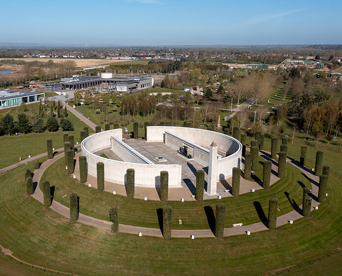 National Memorial Arboretum captured by drone by www.FullCapture.co.uk