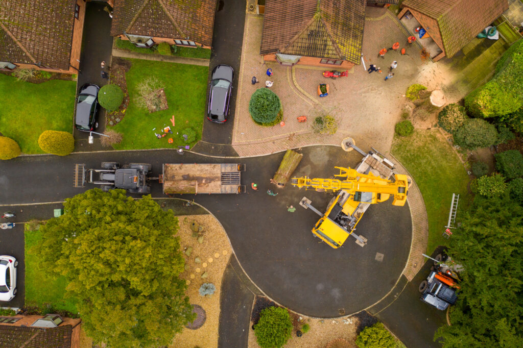 Tree Surgery Drone Photograph-12 by www.FullCapture.co.uk