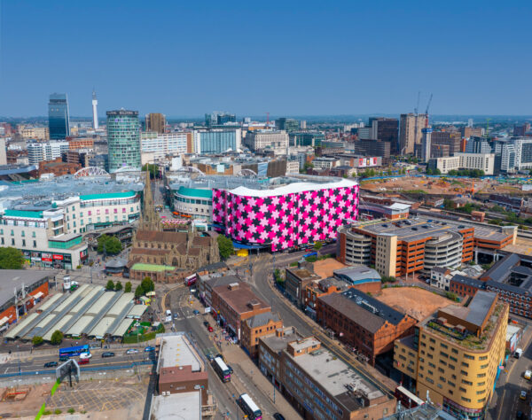Bullring Birmingham Drone Photograph-6 by www.FullCapture.co.uk