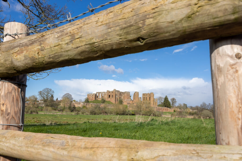 Kenilworth Castle Fence Frame 2 by FullCapture.co.uk